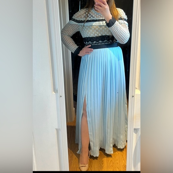 Maxi blue dress by Lucas & Vicki Size L - Picture 7 of 8